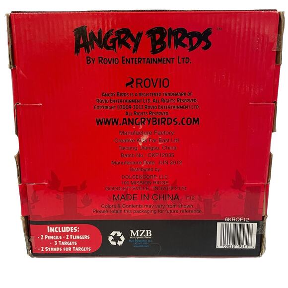 Angry Birds Flinger Target Set Game NOB - Picture 4 of 5